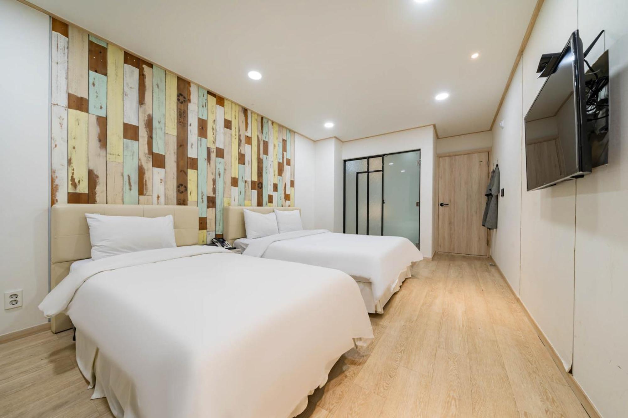 Gangneung Gyeongpodae Hotel Cube Extérieur photo